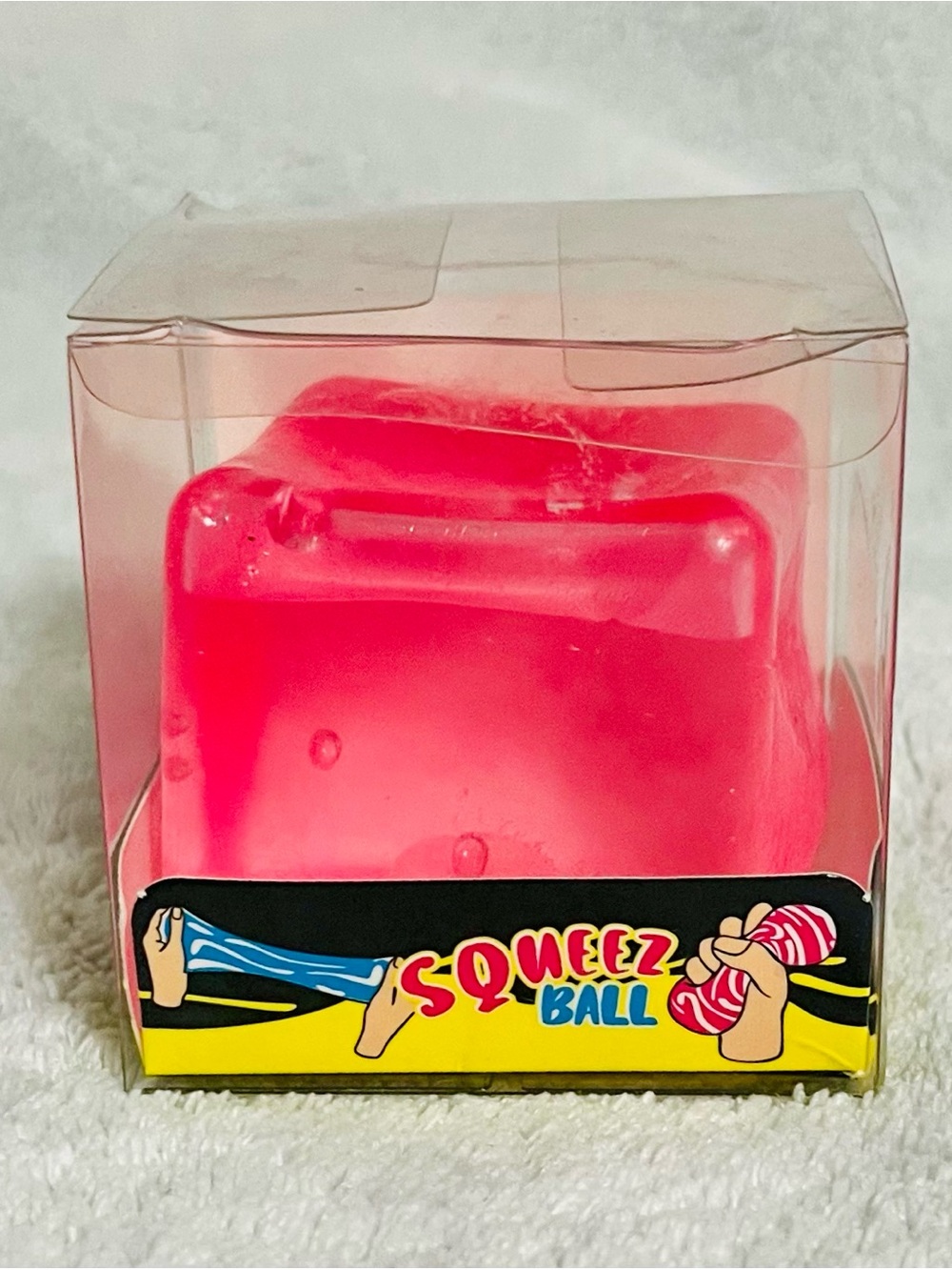 Squishy Cube - Pink